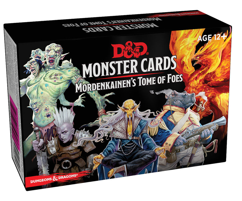 Dungeons & Dragons Spellbook Cards: Mordenkainen's Tome of Foes (Monster Cards, D&d Accessories)