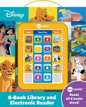 Disney: Me Reader 8-Book Library and Electronic Reader Sound Book Set [With Audio Player and Battery]