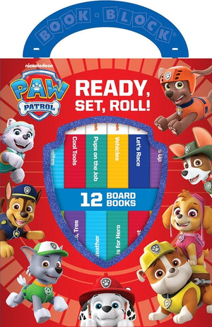 Nickelodeon Paw Patrol: Ready, Set, Roll! 12 Board Books