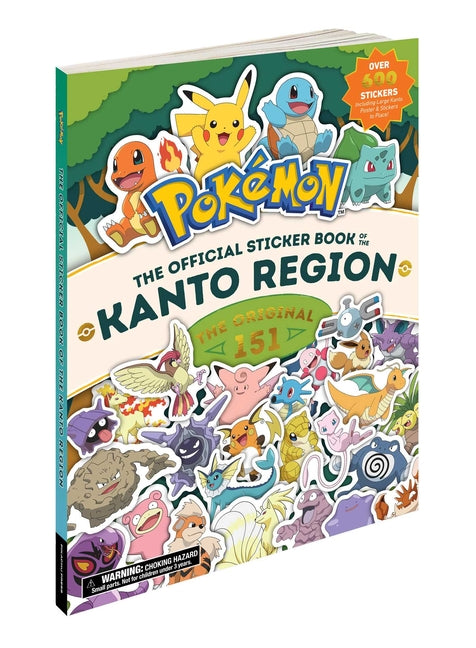 Pokémon the Official Sticker Book of the Kanto Region: The Original 151 (Pokemon Pikachu Press)