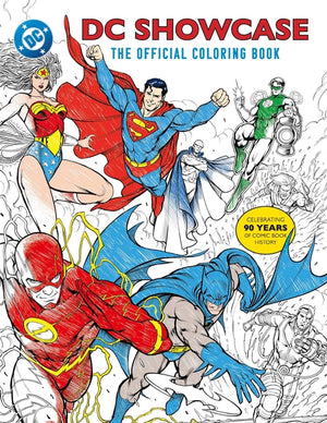 DC Showcase: The Official Coloring Book