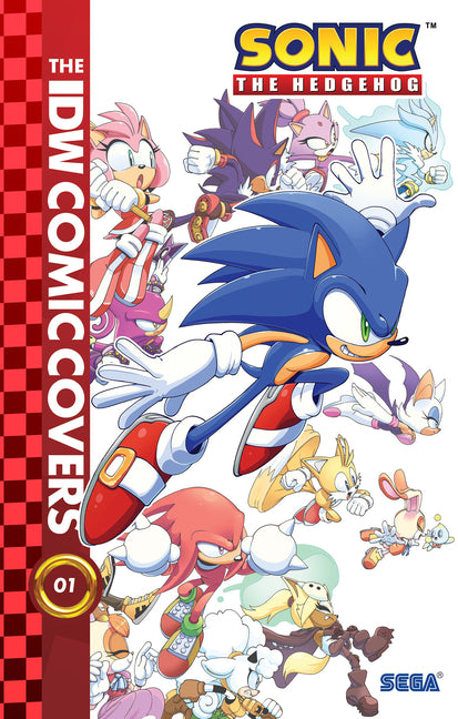 Sonic the Hedgehog: The IDW Comic Covers, Vol. 1
